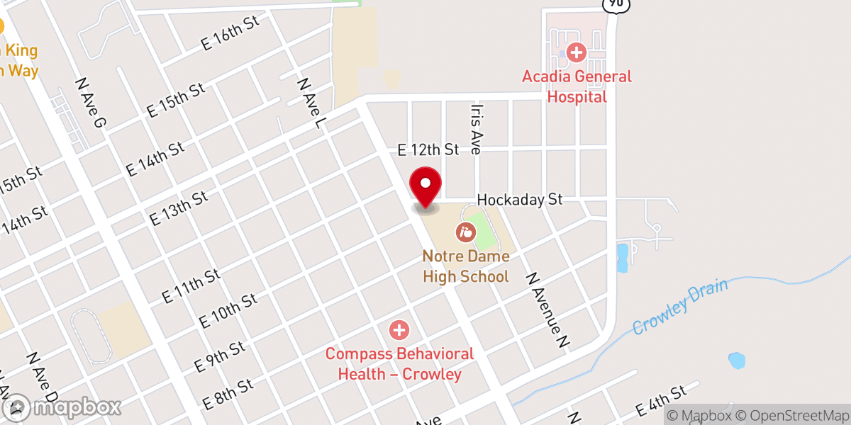 Map showing location of Our Lady Seat of Wisdom Chapel