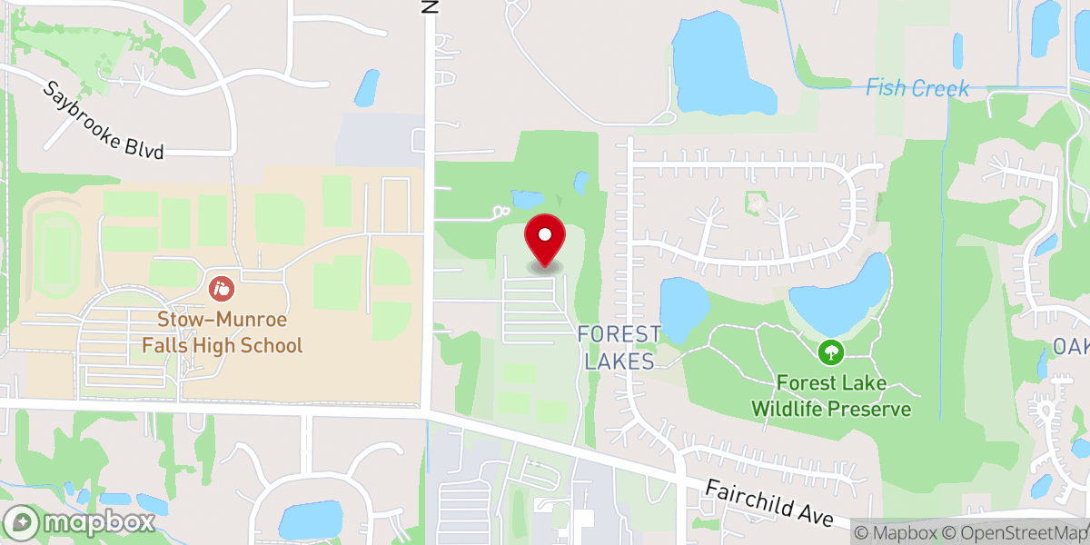 Map showing location of Kent Chinese Friends Church