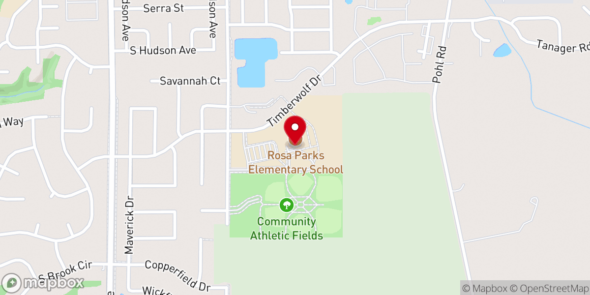 Map showing location of Community Covenant Church