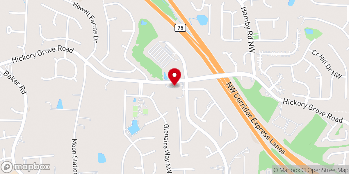 Map showing location of Faith Christian Fellowship