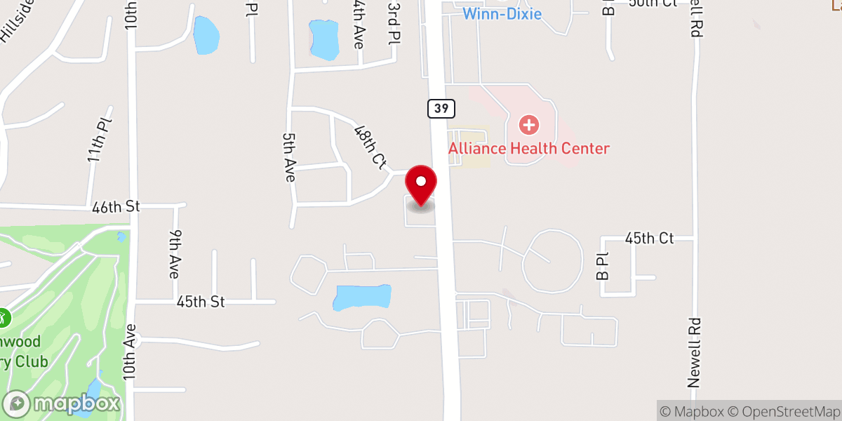 Map showing location of Agape Storehouse Apostolic Church