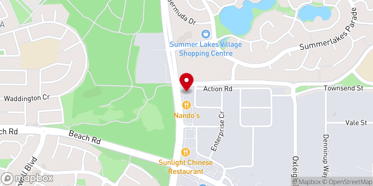 Map showing location of GraceLife Church