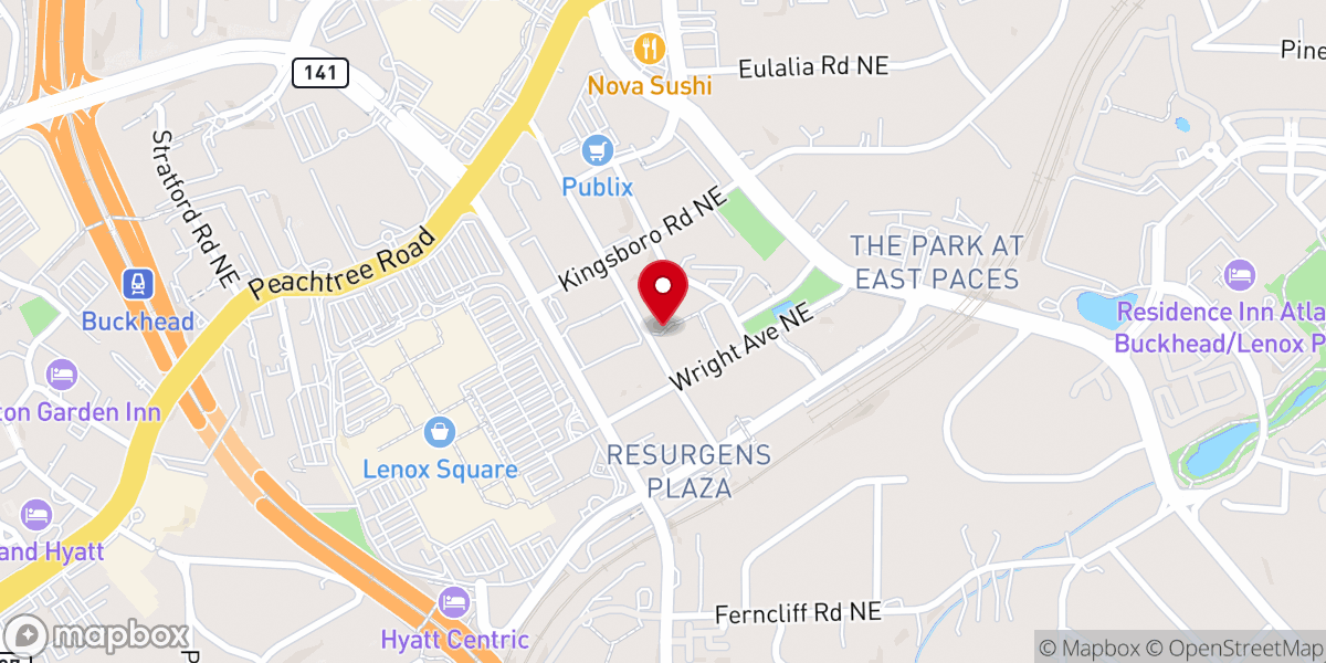 Map showing location of Wellspring Living Inc