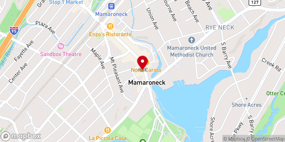 Map showing location of Christian Science Reading Room