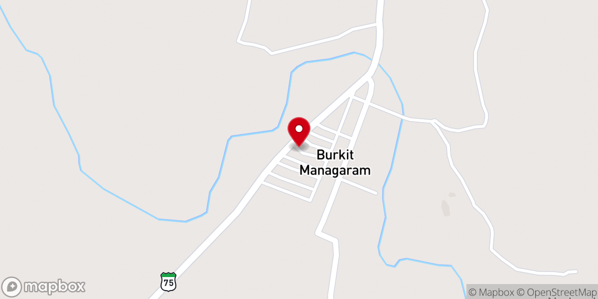 Map showing location of CSI Christ Church