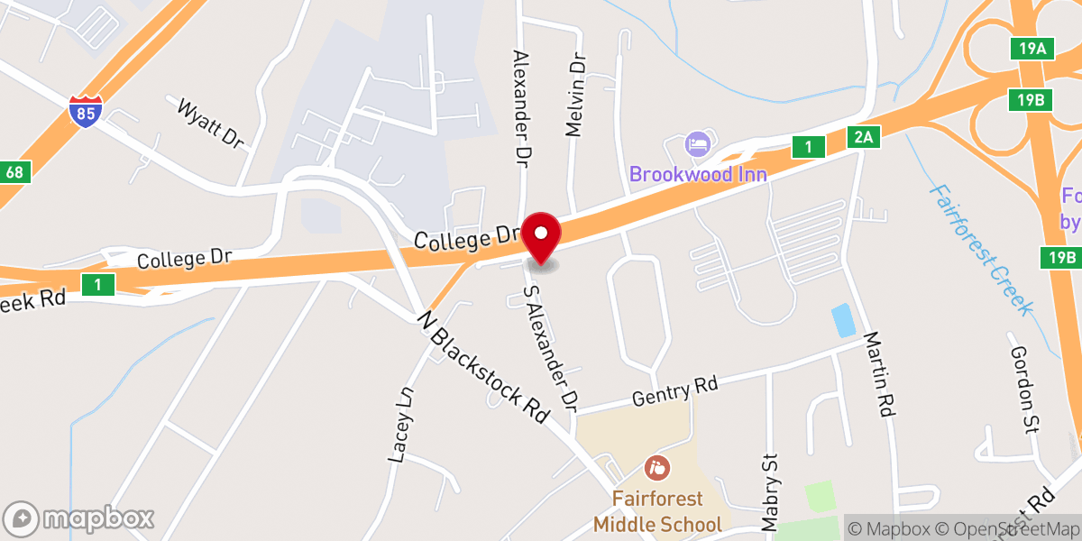 Map showing location of Free Chapel