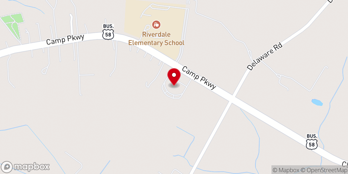 Map showing location of High Street United Methodist Church