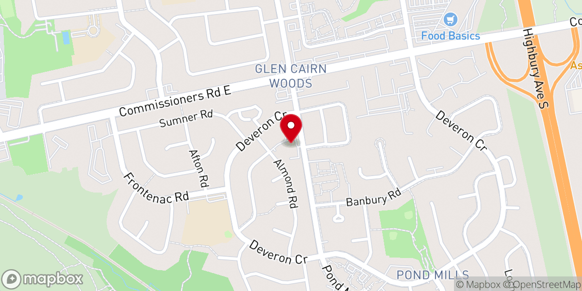 Map showing location of Compass Community Church