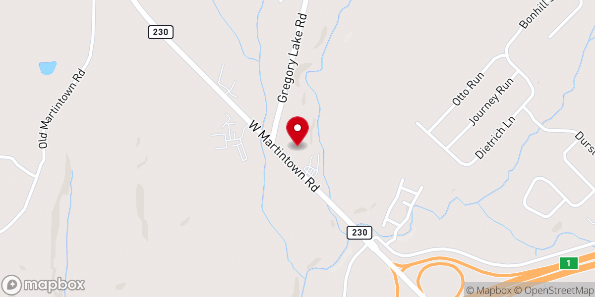 Map showing location of TrueNorth Church Office