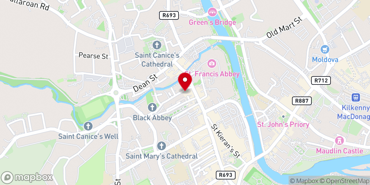 Map showing location of WeDo Workspaces