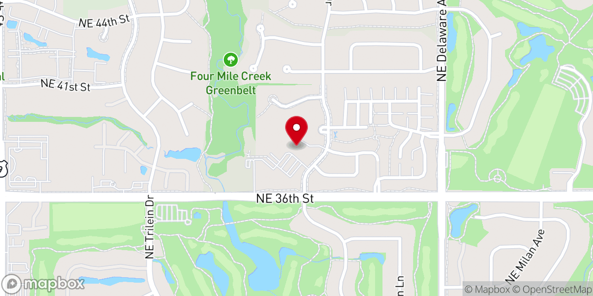 Map showing location of Ankeny First United Methodist Church - Christian Life Center