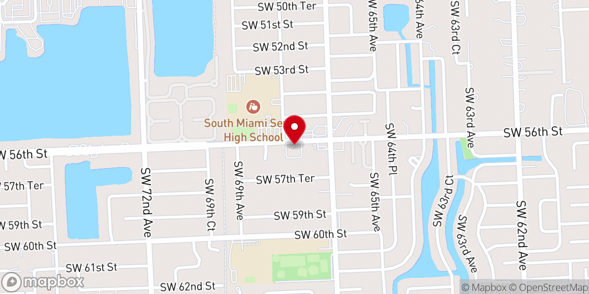 Map showing location of Redeemer Church
