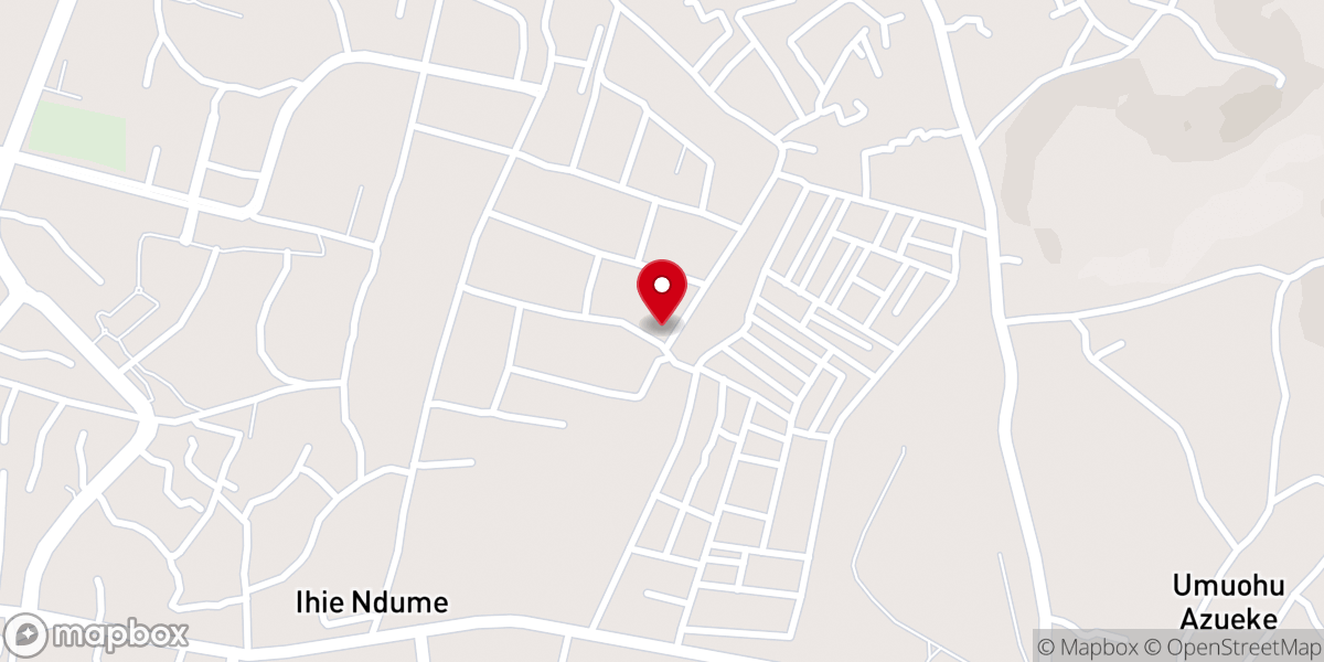 Map showing location of Living Spring Parish, Presbyterian Church Of Nigeria