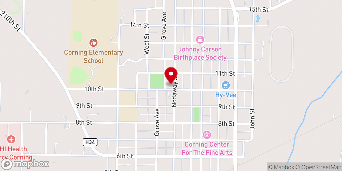 Map showing location of Living For Christ Outreach