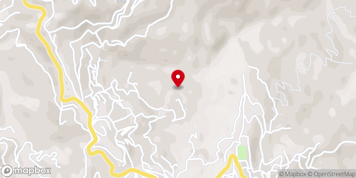Map showing location of Pastor Quarters, EBCC Thuampui