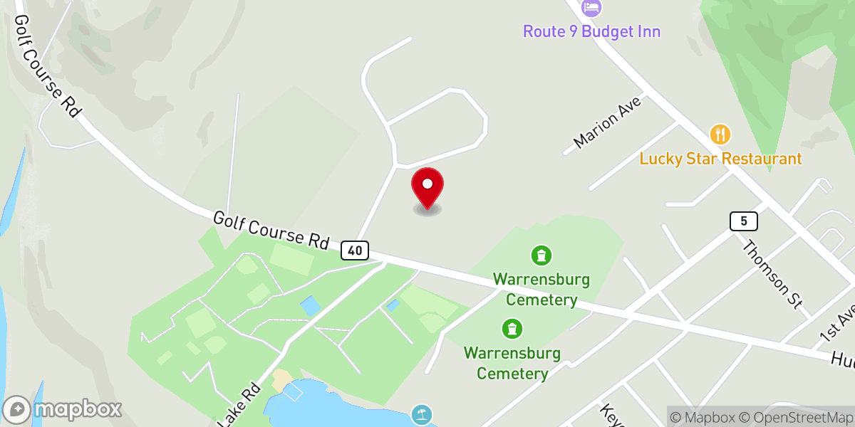 Map showing location of Skye Farm Camp and Retreat Center Foundaton Inc