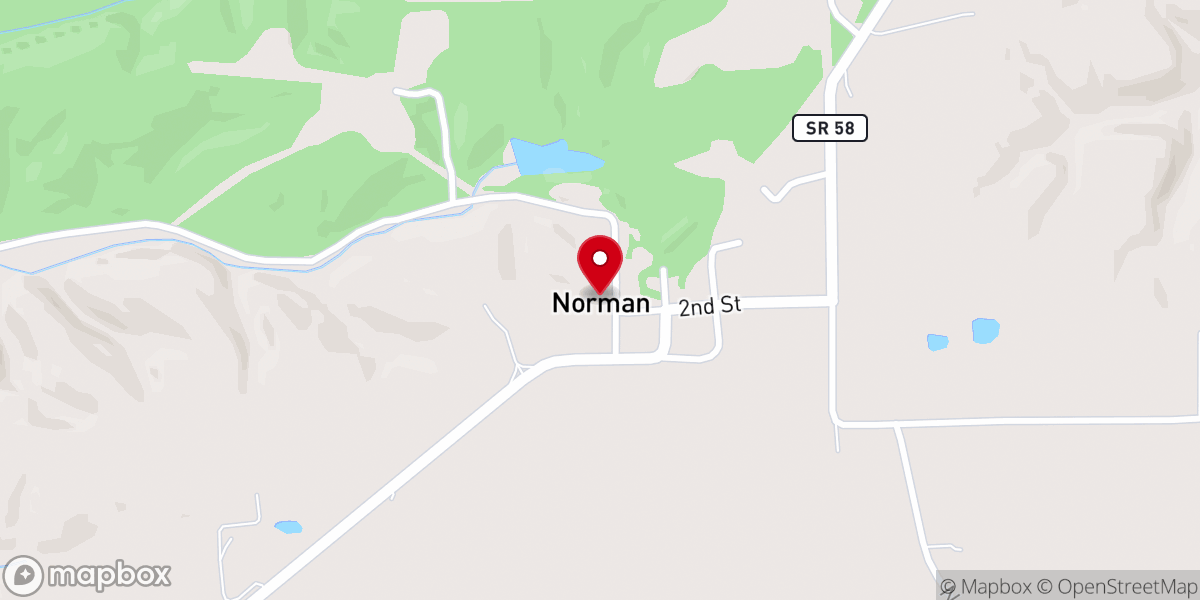 Map showing location of Leckrone Ministries Inc