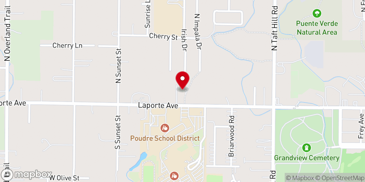 Map showing location of Calvary Baptist Temple