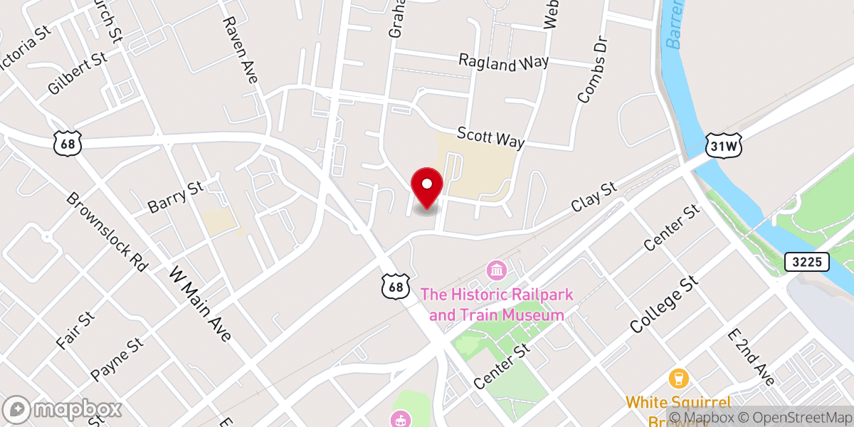Map showing location of Taylor Chapel AME