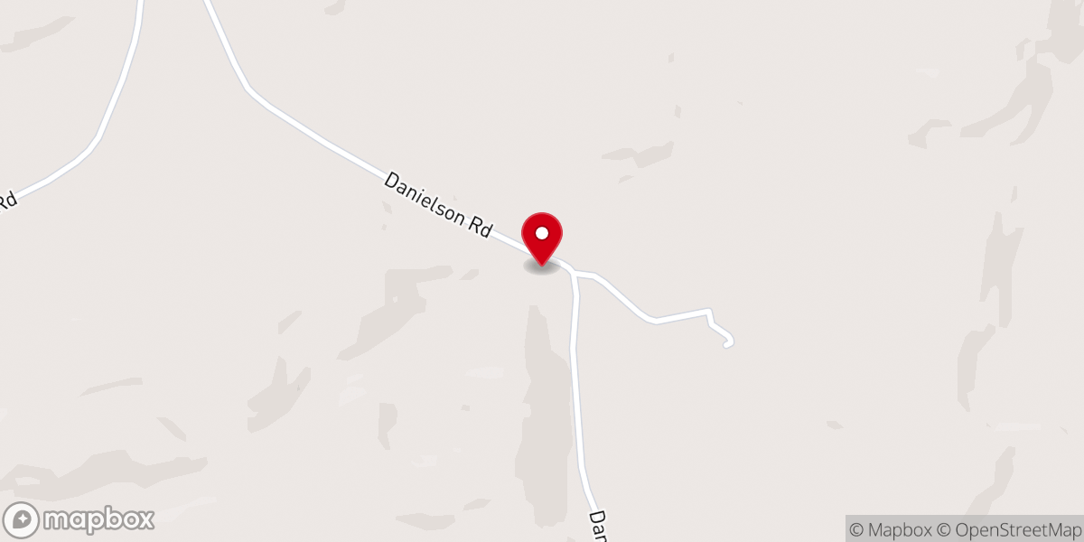 Map showing location of Cordelia Lutheran Church
