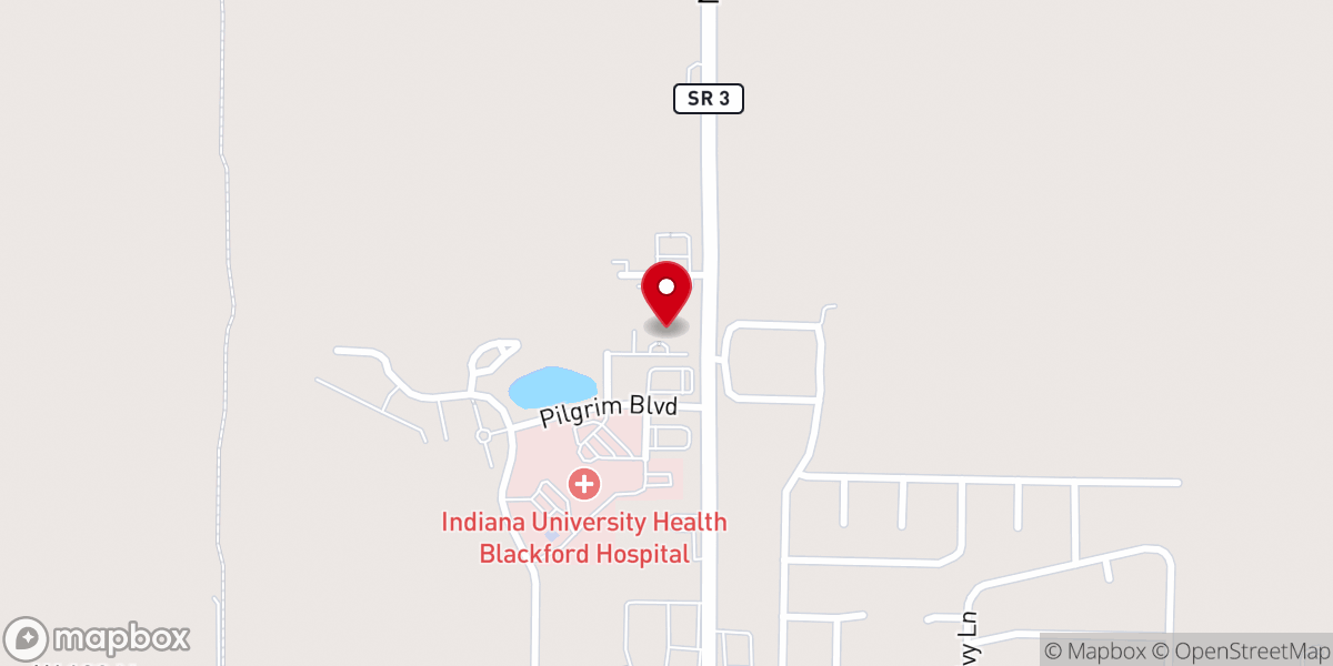 Map showing location of Lighthouse Community Center