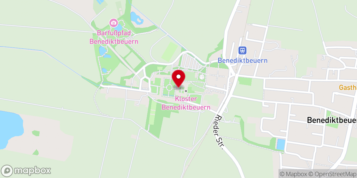 Map showing location of Don Bosco Kloster Benediktbeuern der Salesianer Don Boscos