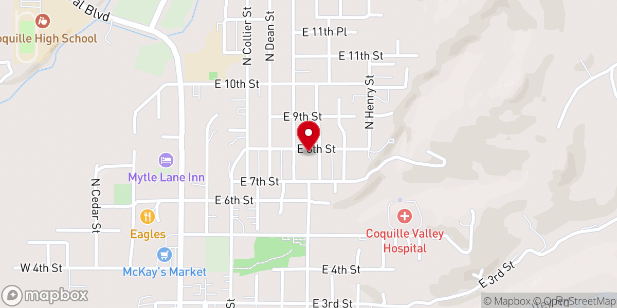 Map showing location of New Horizon Church of God