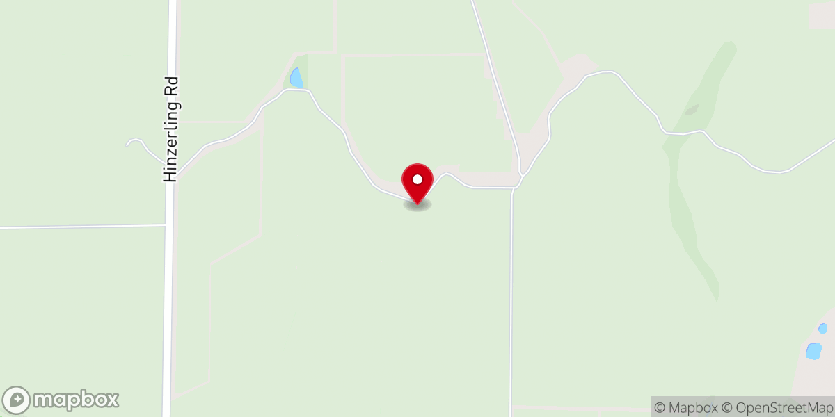 Map showing location of May nursery