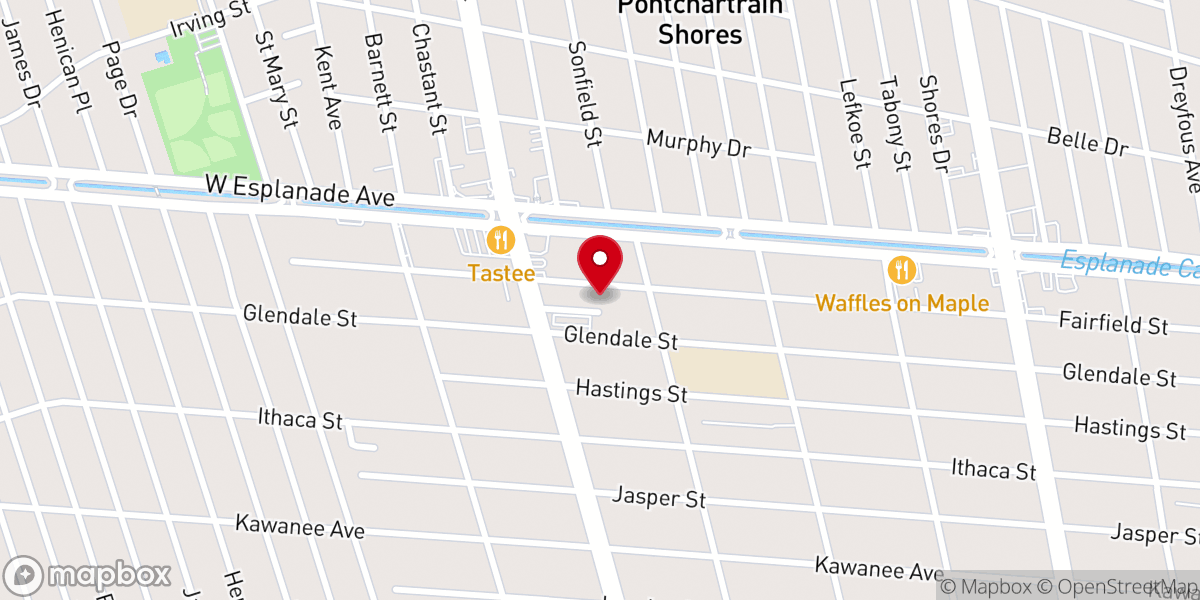 Map showing location of Little Farms United Church of Christ