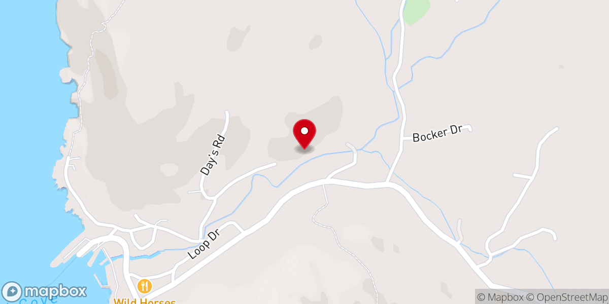 Map showing location of St. Lawrence, Anglican Church, Portugal Cove