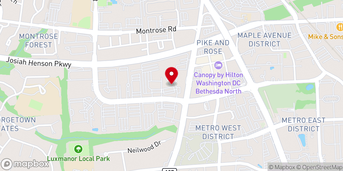Map showing location of Magen David Sephardic Congregation