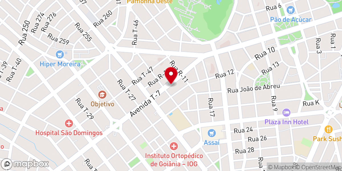Map showing location of Paróquia São Paulo Apóstolo