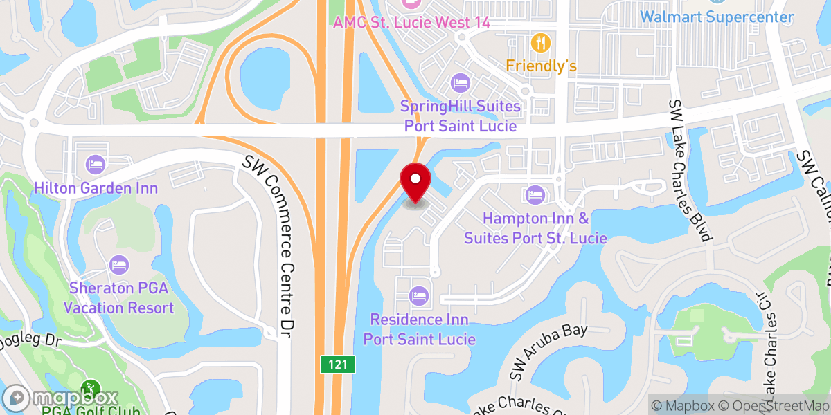 Map showing location of Missionary Christian Church
