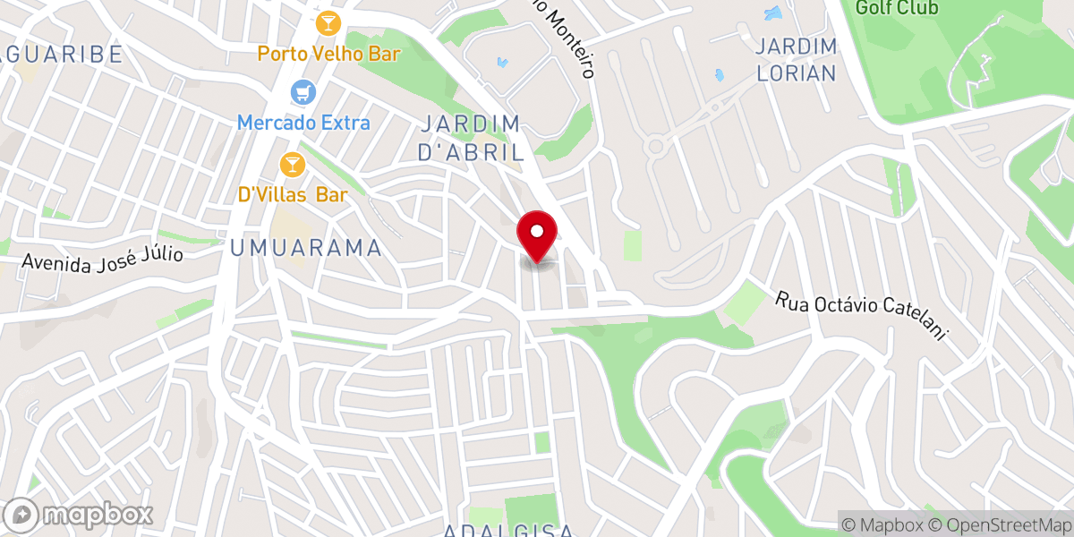 Map showing location of Igreja Pentecostal Evangelica Templo do Esp Santo de Deus