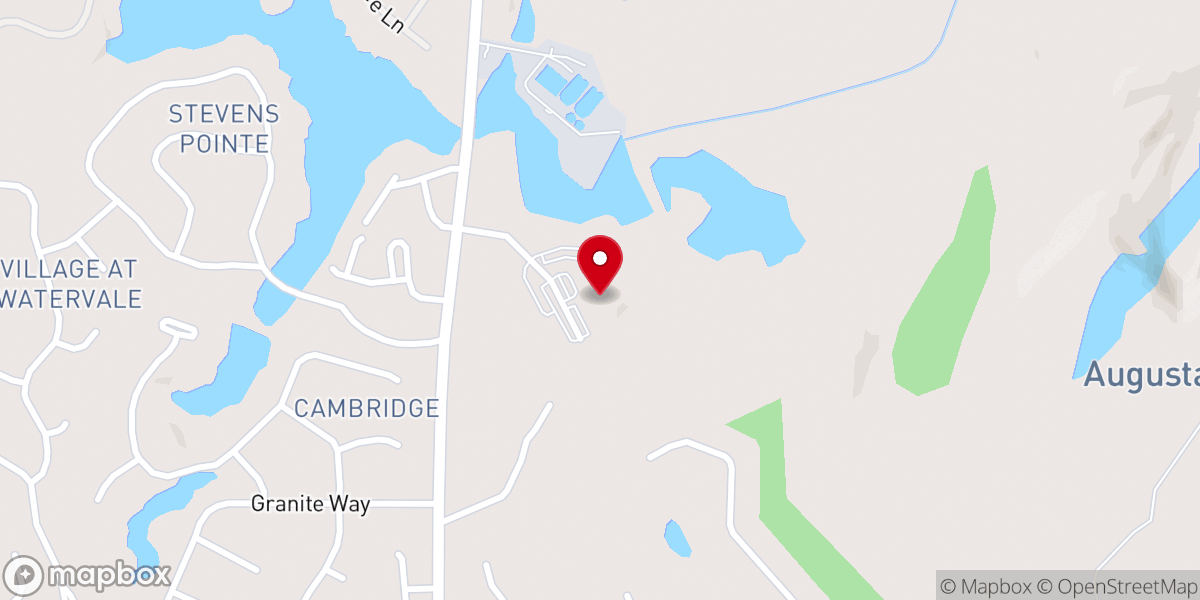 Map showing location of Stevens Creek Church