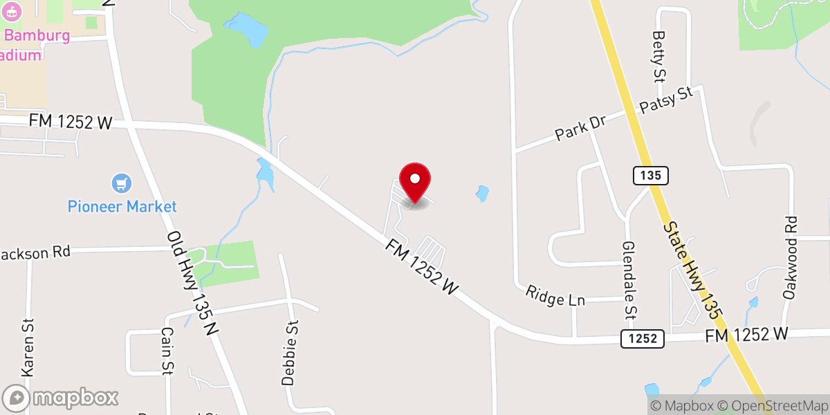 Map showing location of First Baptist Church Liberty City