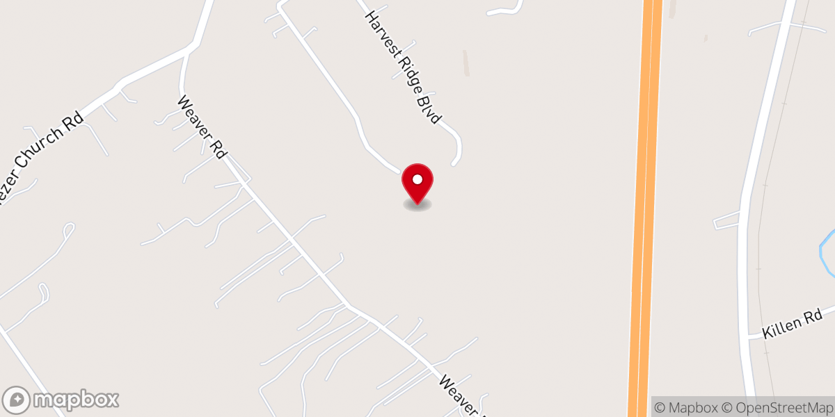 Map showing location of Yshuas Burning Bush Ministries Inc