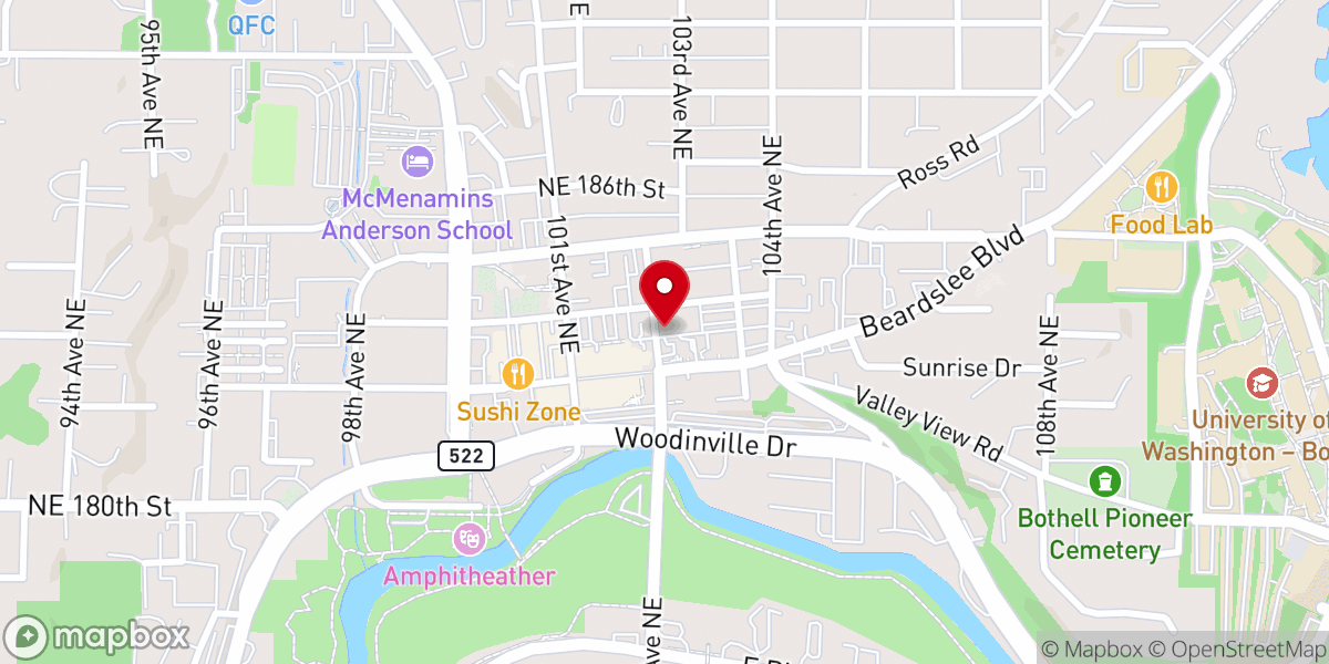 Map showing location of First Lutheran Church Preschool
