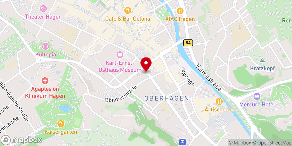 Map showing location of Gemeindehaus