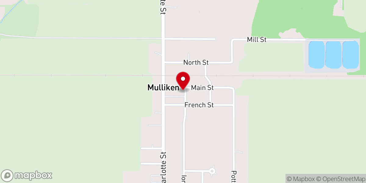 Map showing location of Township Office