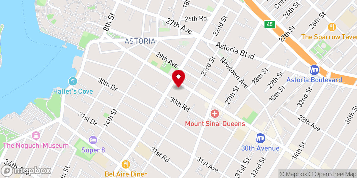 Map showing location of Advance Masonic Temple