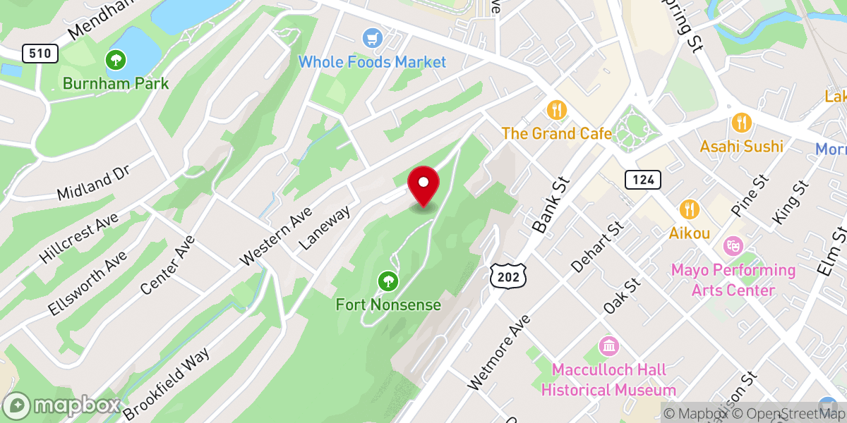 Map showing location of Sacred Thread Ministries NJ Inc