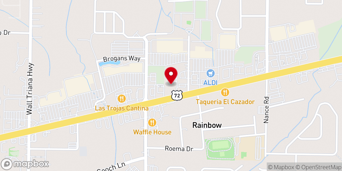 Map showing location of Messiah Lutheran Church