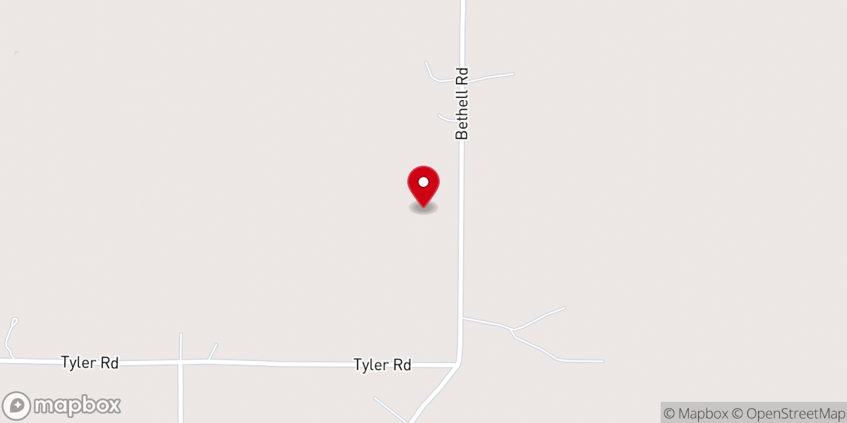 Map showing location of Cornerstone Ministries Cowboy Church