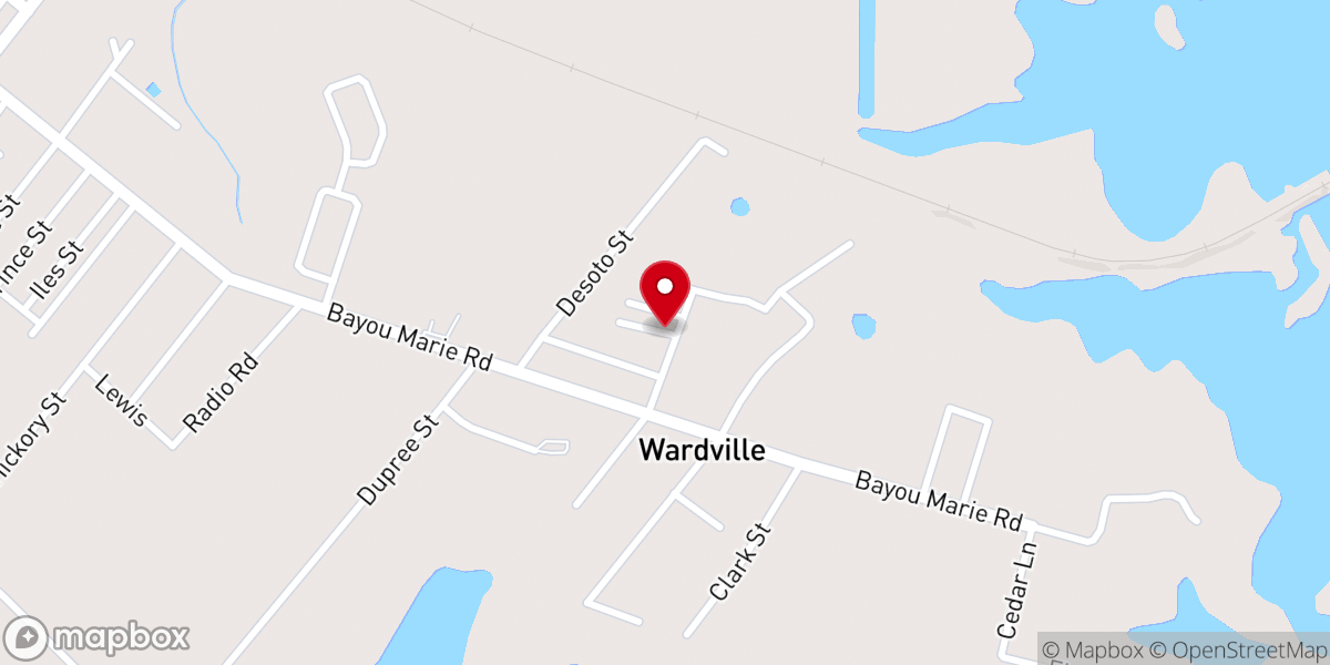 Map showing location of Sunlight Missionary Baptist Church