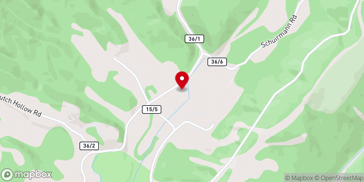 Map showing location of Oakhurst Church