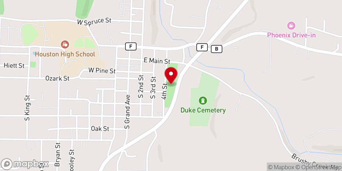 Map showing location of Emmett Kelly Park
