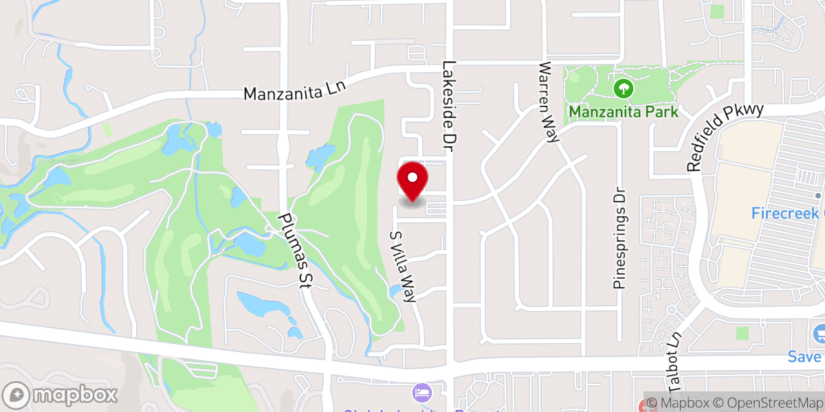 Map showing location of Saint Anthony Greek Orthodox Church