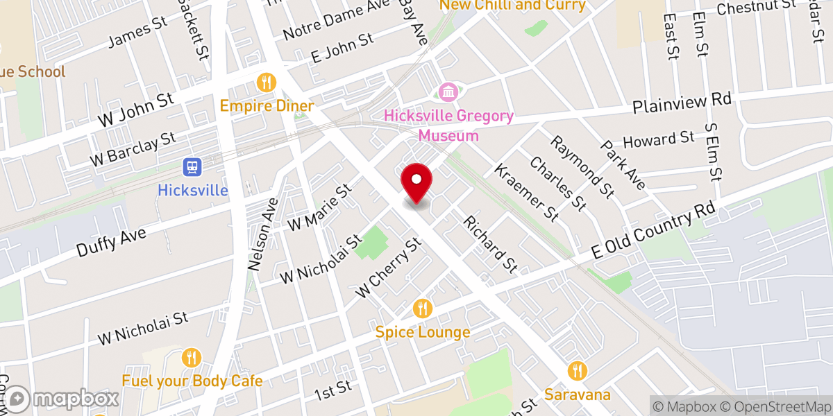 Map showing location of Saint Ignatius Loyola Roman Catholic Church