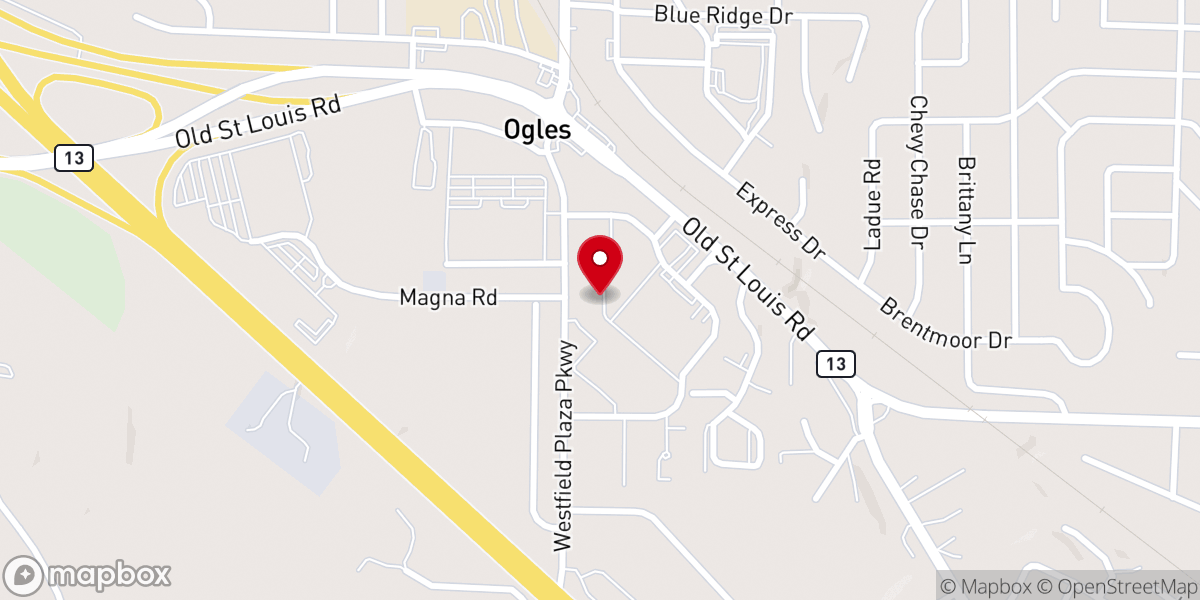 Map showing location of Walking By Faith